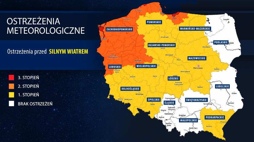 Alert RCB dla dwóch województw przed silnym wiatremjpeg