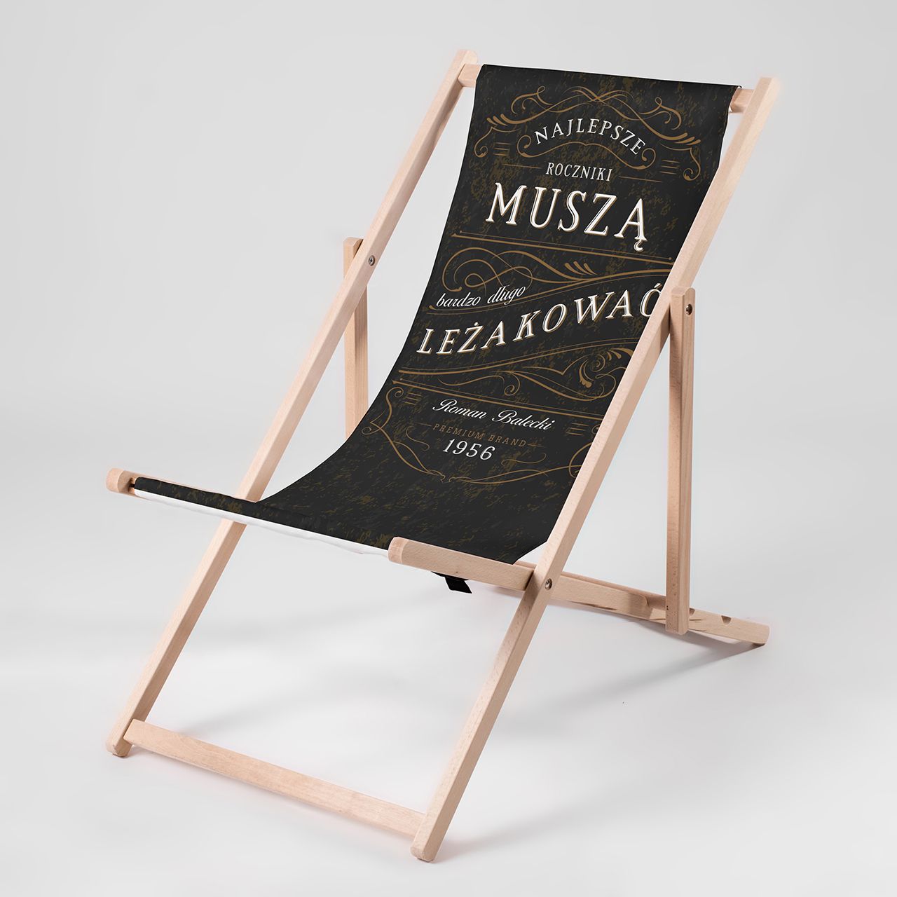 Leżak DLA AMATORÓW WHISKY prezent na urodziny