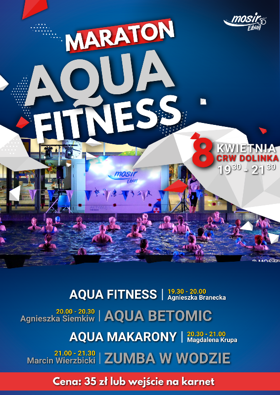 Mataron Aqua Fitness plakat