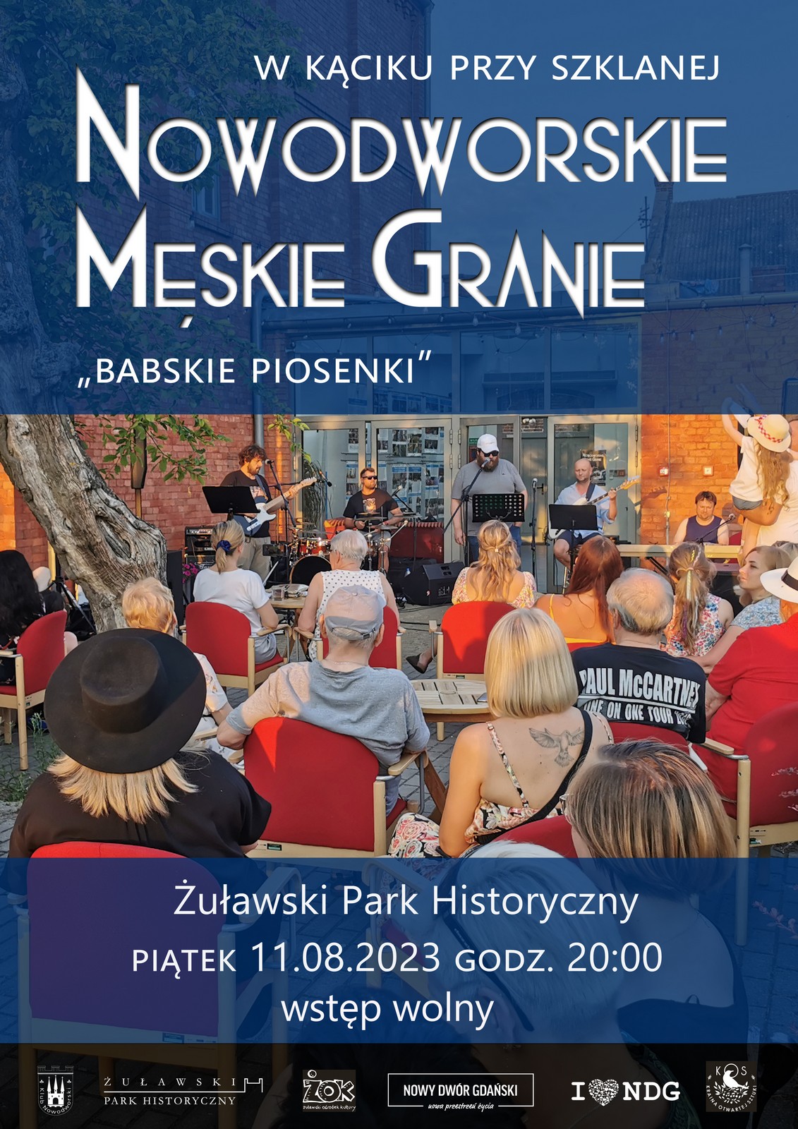 Plakat Męskie Granie 2023 mały