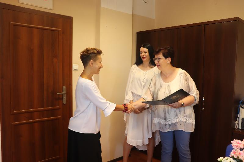 Stegna. Wręczenie aktu nadania