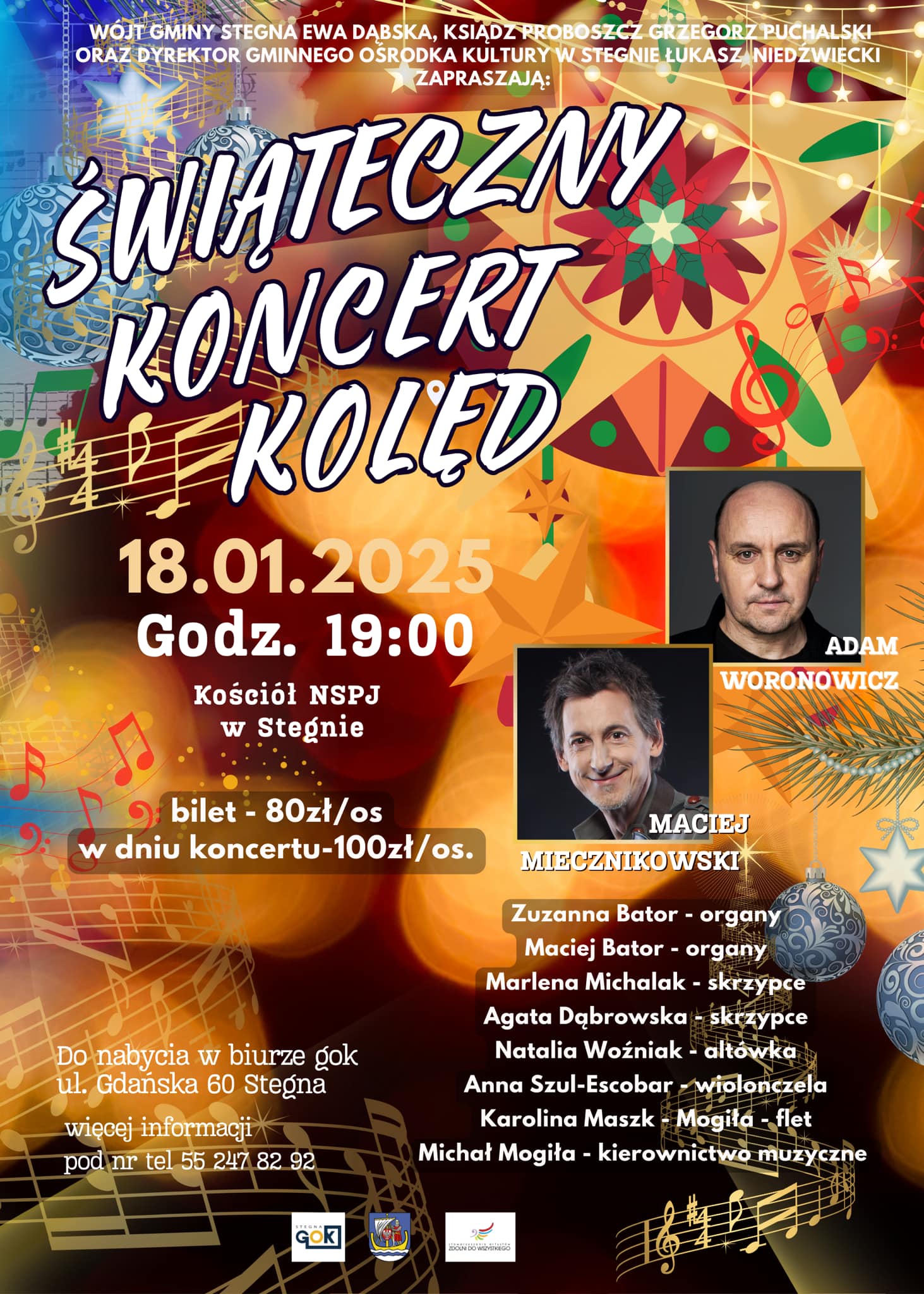 koncer kolęd stegna