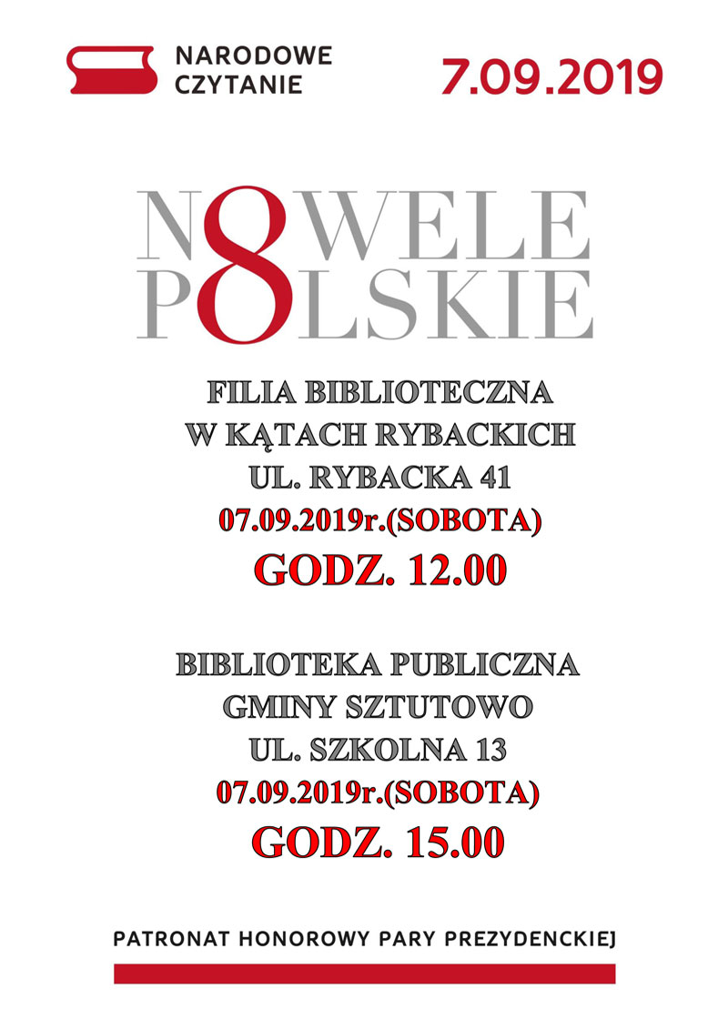 narodowe czytanie 2019