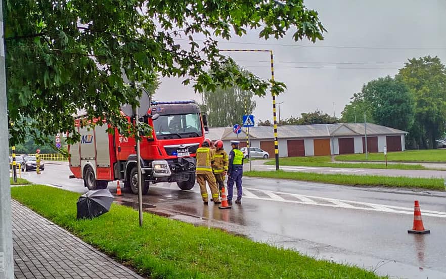 potrącenie na pasach nowy dwór gd