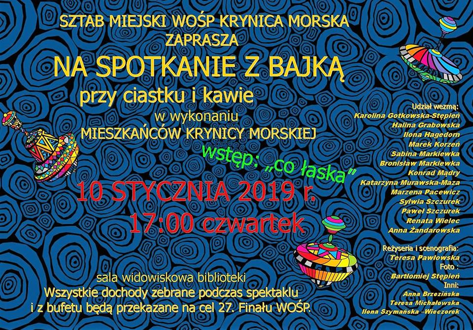 spotkanie z bajką wosp krynica morska
