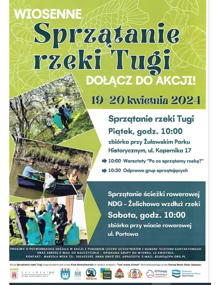 sprzątanie rzeki tugi