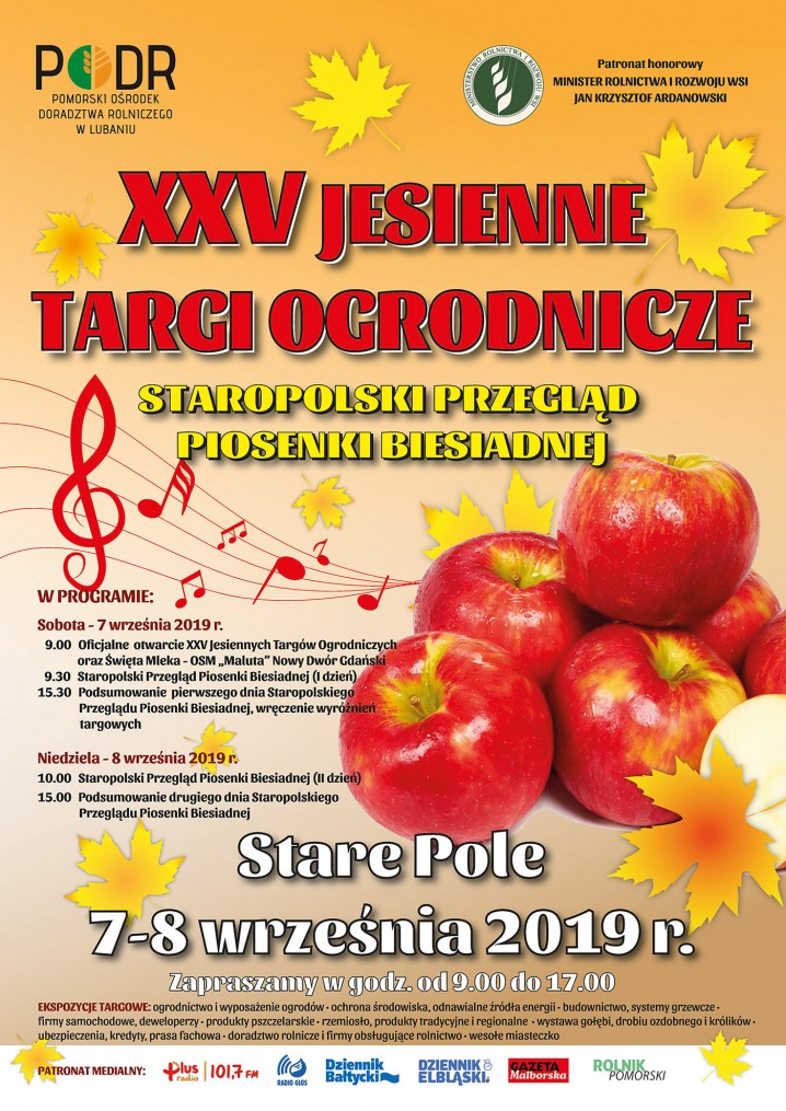 targi rolnicze stare pole plakat
