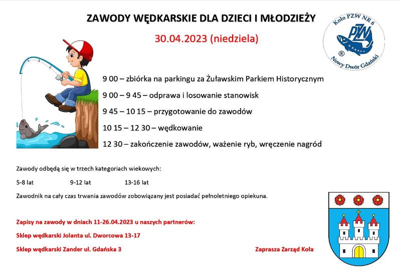 zawody wędkarskie