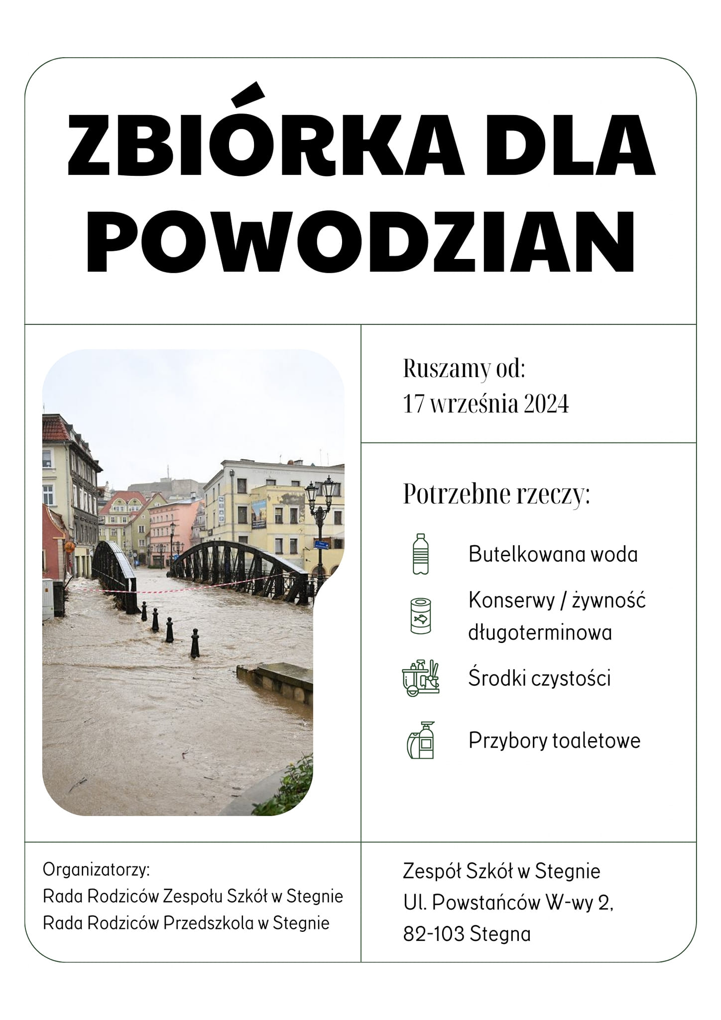 zbiórka stegna