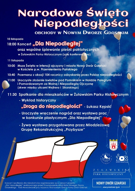 Święto Niepodległości w Nowym Dworze Gd