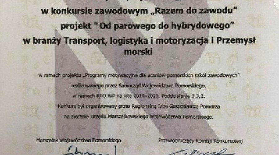 wyróżnieni zespół szkół nowy dwór gd