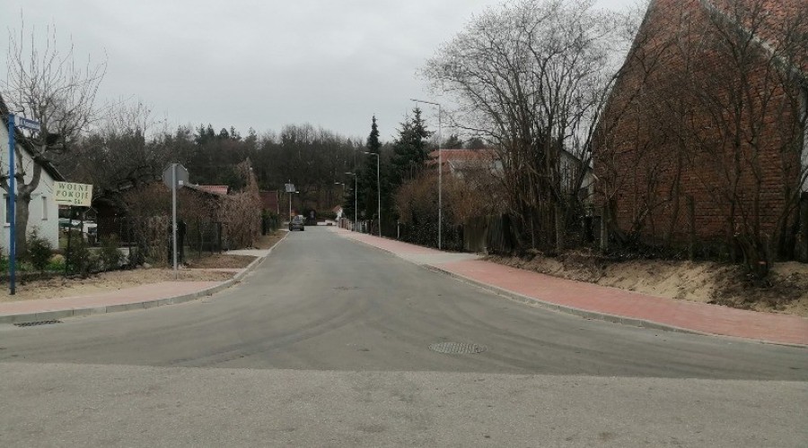 Zakończyły się prace na ul. Konopnickiej w Sztutowie (1)