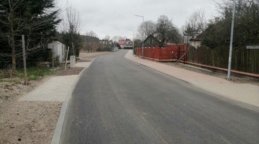 Zakończyły się prace na ul. Konopnickiej w Sztutowie (6)