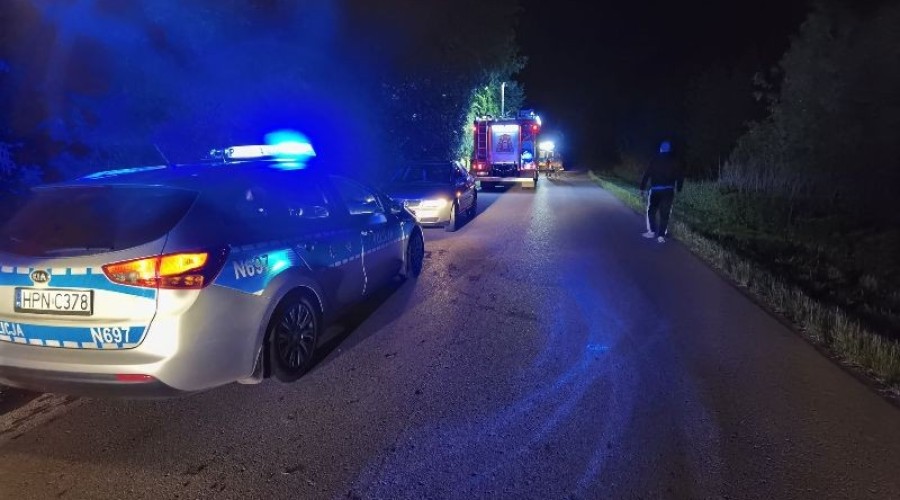 Mieszkaniec Elbląga zginął na miejscu po zderzeniu motocykla z drzewem (2)