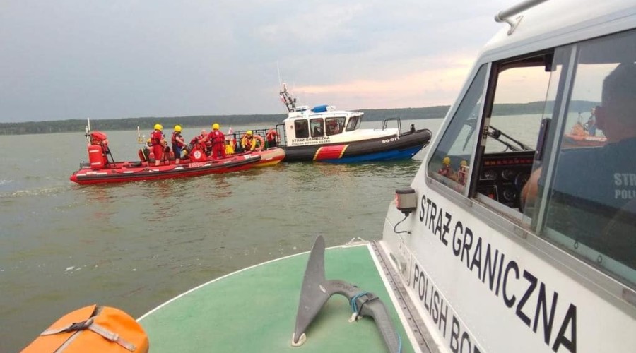 Człowiek za burtą. Akcja ratunkowa na Zalewie Wiślanym (2)
