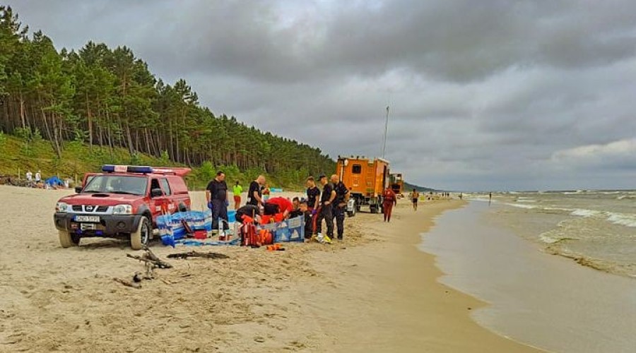 utonięcie fot.osp sztutowo