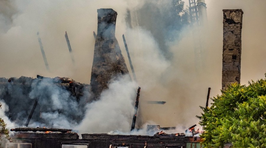 pożar Wiśniówka09