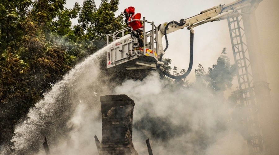 pożar Wiśniówka14