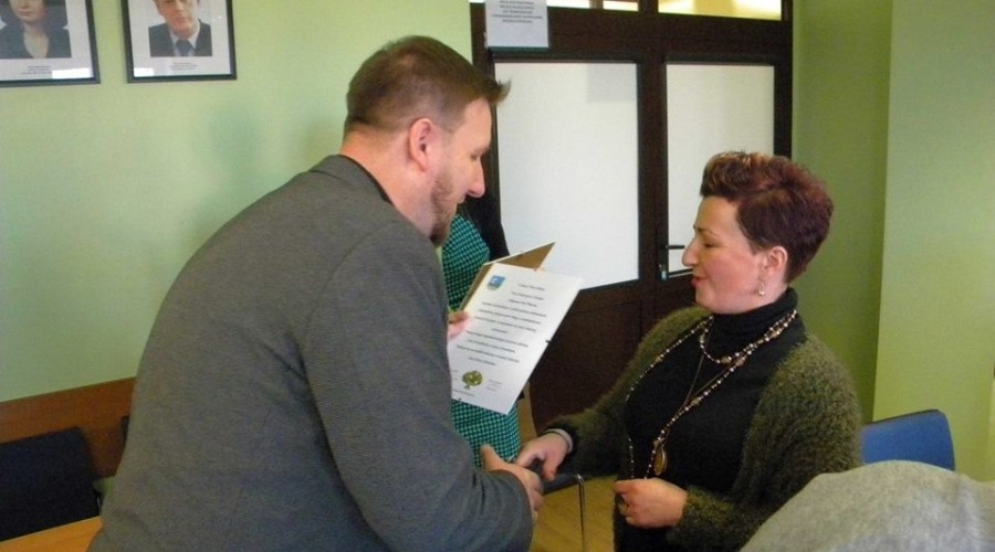 Gmina Sztutowo. Podziękowania i dyplomy z okazji Dnia Sołtysa (6)