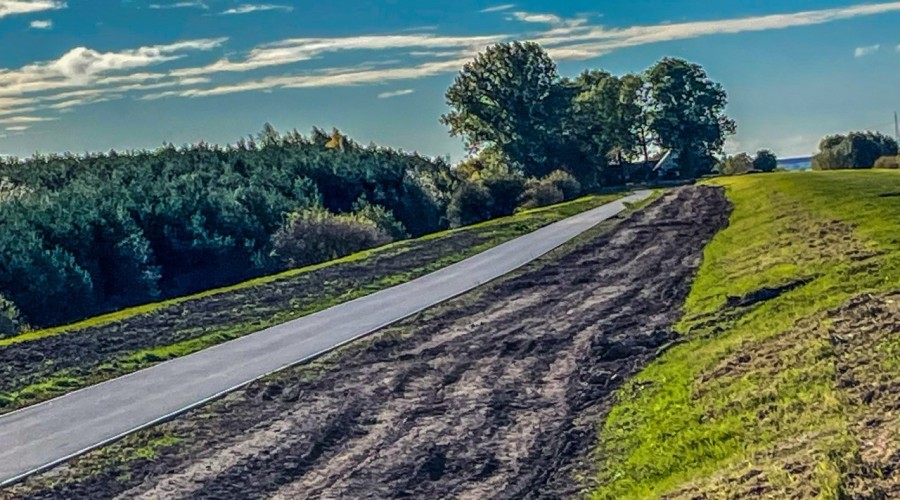 ścieżka rowerowa drewnica mikoszewo