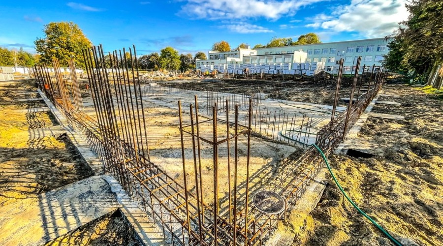 budowa hali drewnica