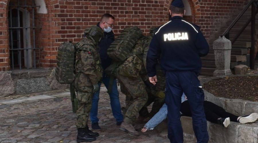 Malbork – Bomba w Malborskim Zamku (18)