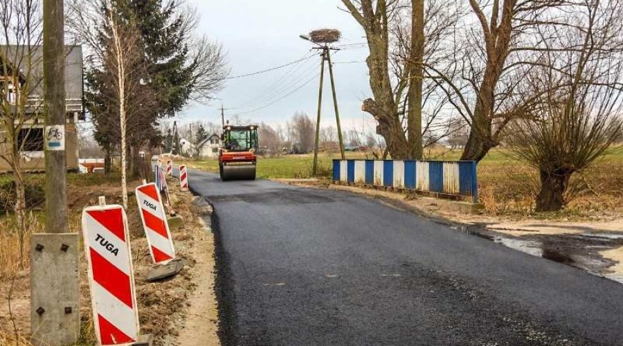 remont drogi w łaszce1