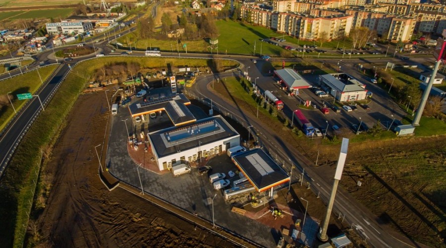 budowa stacji shell nowy dwor gd17