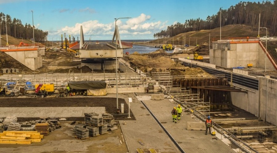 Przekop mierzei marzec 202201