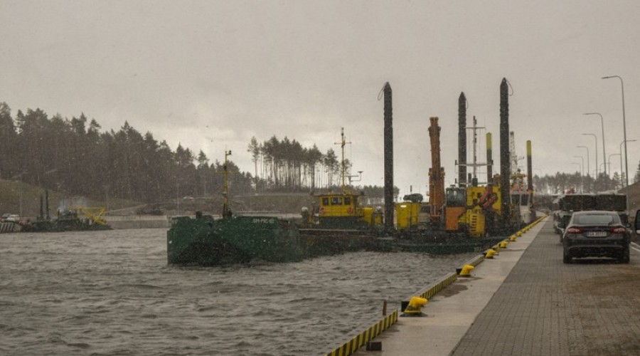 Przekop mierzei marzec 202202