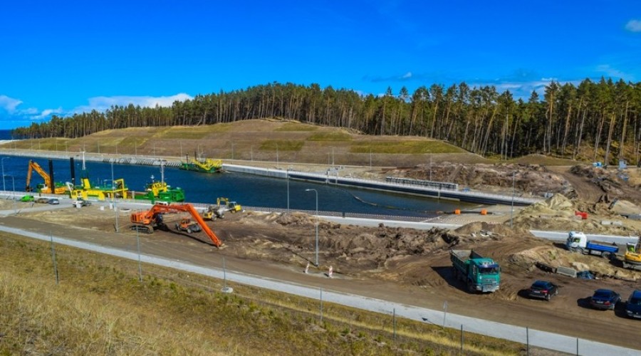 Przekop mierzei marzec 202206