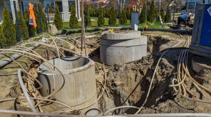 budowa kanalizacji w Jantarze  (1)