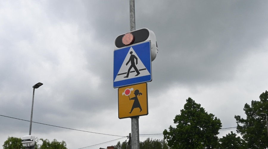 Powstało interaktywne przejście dla pieszych w Piaskowcu.