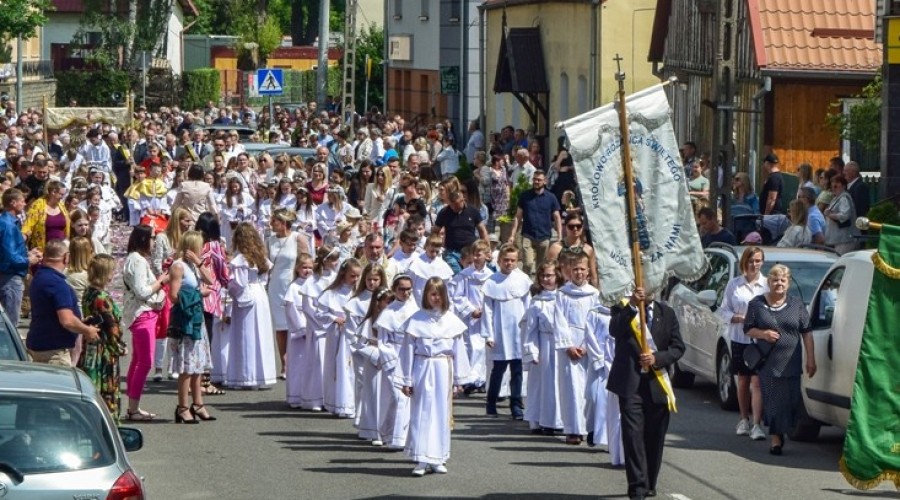 procesja Bożego Ciała w Nowym Dworze Gdańskim (2)