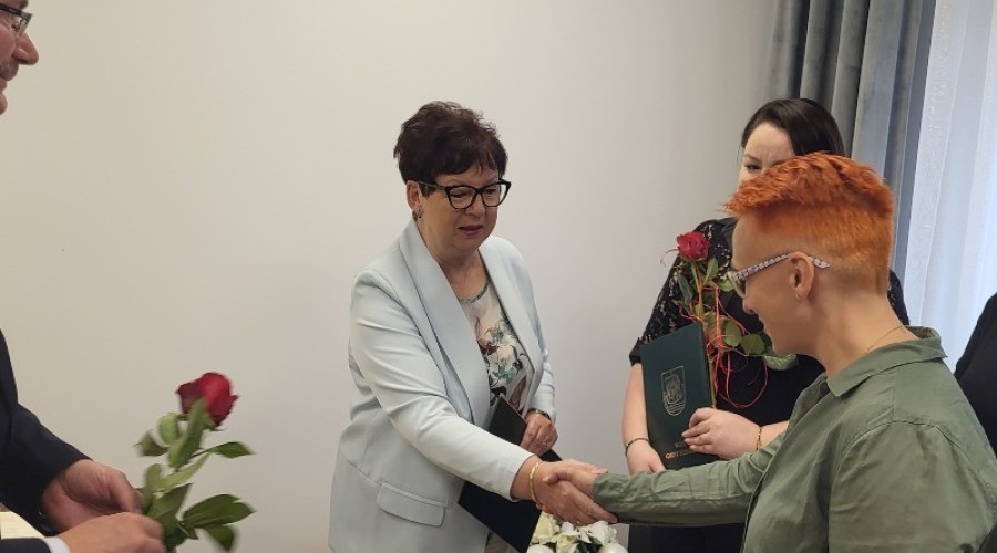 Wręczenie aktów nadania stopnia awansu zawodowego nauczyciela mianowanego2