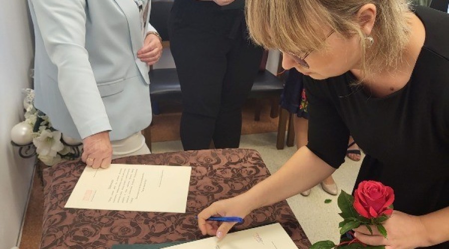 Wręczenie aktów nadania stopnia awansu zawodowego nauczyciela mianowanego4