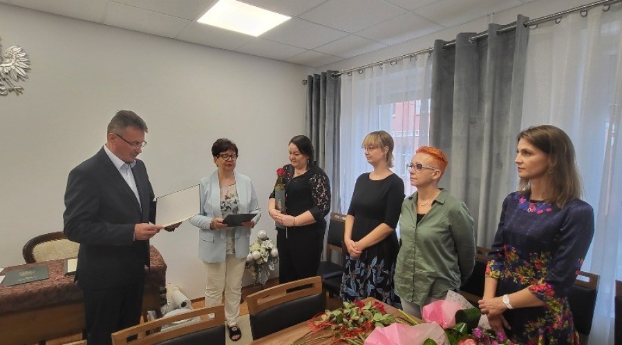 Wręczenie aktów nadania stopnia awansu zawodowego nauczyciela mianowanego6