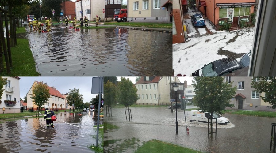 nowy dwór gd podtopienia