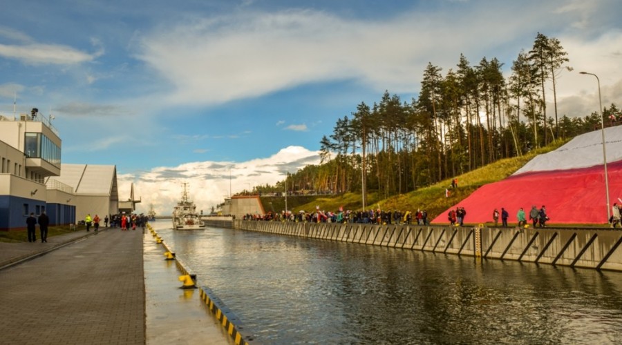 otwarcie kanału żeglugowego40