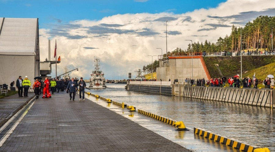 otwarcie kanału żeglugowego41