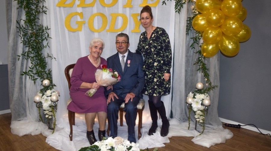 Jubileusz 50 - lecia pożycia małżeńskiego dla 7 par z Gminy Stegn (268)