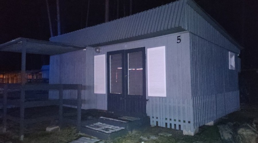 pożar ośrodka w stegnie (5)