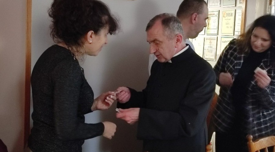 Wigilijne spotkanie uczestników Warsztatów Terapii Zajęciowej.  (21)