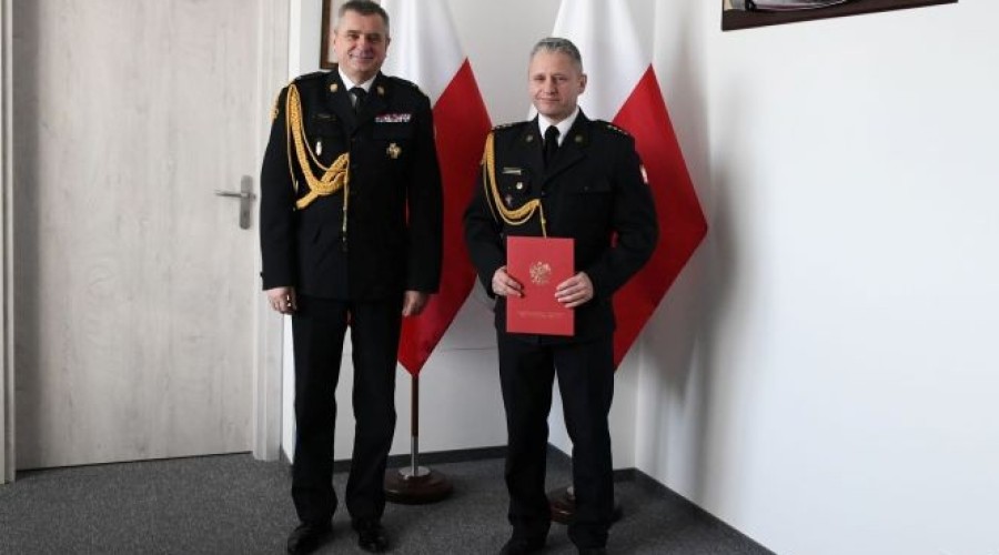 Nowy Dwór Gdański nowy komendant 1