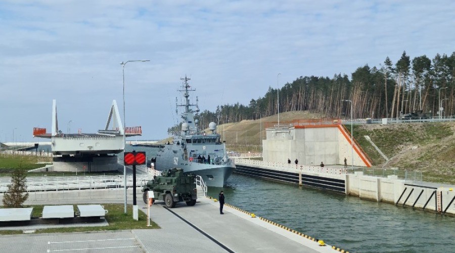 przekop Duda zalew 2305