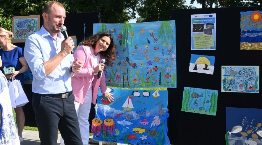 Plenerowa Gra Rybacka w SOSW Podsumowanie Inwestycji na Festynie Rybaka (9)