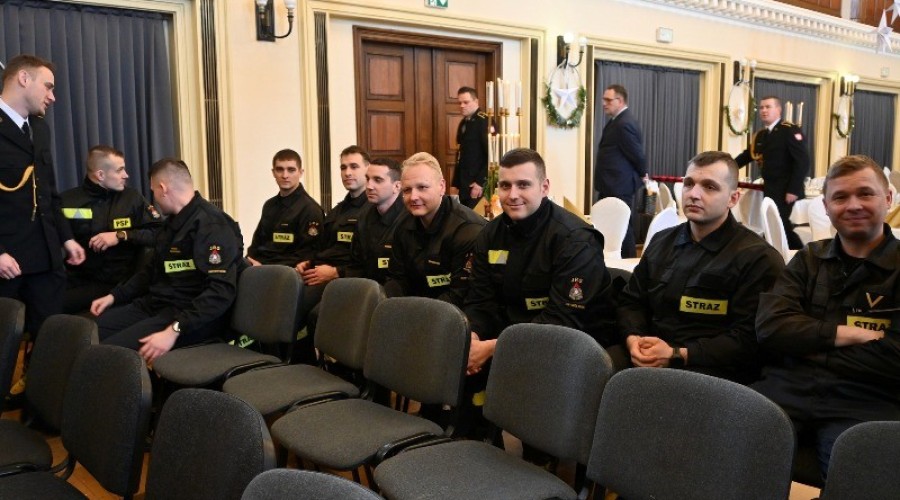 Pożegnanie Komendanta Powiatowego PSP i Dowódcy Zmiany III w Nowym Dworze Gdańskim (18)