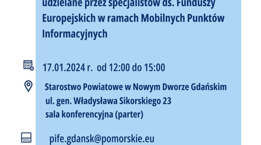 konsultacje fundusze europejskie