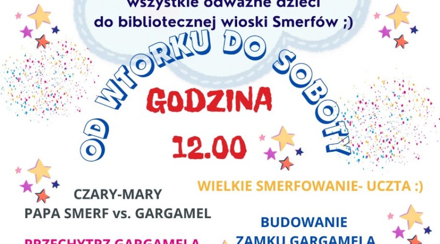 ferie w sztutowskiej bibliotece