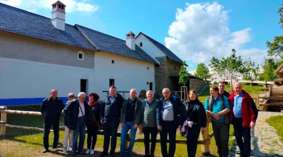 Nowy Dwór Gd. Delegacja z naszej gminy rozpoczęła wizytę w mieście partnerskim  Velka nad Veličkou (1)
